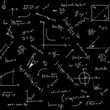 Photo: math background math background