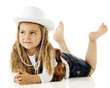 Belly-Down Cowgirl