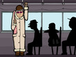 Woman on Bus