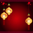 Vector: traditional of Chinese Mid Autumn Festival or Lantern Festival w traditional of Chinese Mid Autumn Festival or Lantern Festival w