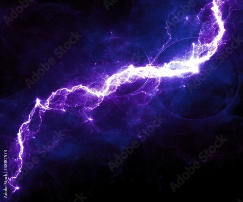 Illustration: blue fantasy lightning blue fantasy lightning