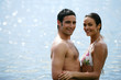 Couple at the beach together