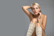 Sexy Blonde Model In Boots Sexy Blonde Model In Boots