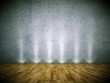 Wohndesign - Dekowand grau mit Lampen Wohndesign - Dekowand grau mit Lampen
