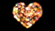 Video: Bokeh Heart, Valentine's Day Bokeh Heart, Valentine's Day