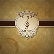 Vector: Musical background Musical background