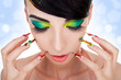Luxury fashion style, manicure, cosmetics and make-up