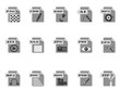 gray files icon