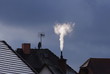 Rauchender Kamin