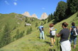 Photo: excursionists in Trentino excursionists in Trentino