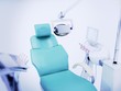 horror studio sedia poltrona dentista illustrazione 3d