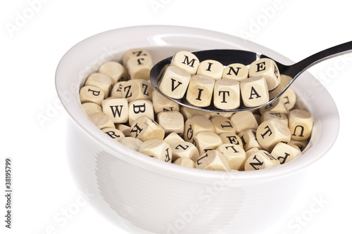 Photo: vitaminreiche Buchstabensuppe vitaminreiche Buchstabensuppe