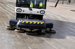 car for cleaning and dust sweeping to stone bridge barcelona car for cleaning and dust sweeping to stone bridge barcelona