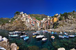 Photo: Boats in Riomaggiore Boats in Riomaggiore