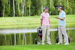 Golfing