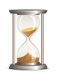 Vector hourglass isolated on white background Vector hourglass isolated on white background