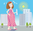 Summer pregnancy
