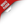 Seitenecke rot links VENTE FLASH