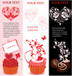 Valentine banner set Valentine banner set