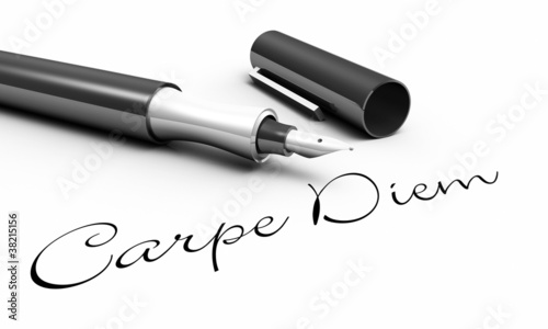 Illustration: Carpe Diem - Stift Konzept Carpe Diem - Stift Konzept