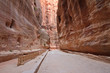 As-Siq Petra, Lost rock city of Jordan.  UNESCO world heritage s