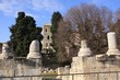 les restes du théatre d'Arles