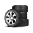 stack of wheels