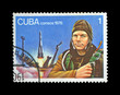 First soviet astronaut Yury Gagarin, space-vehicle site,shuttle