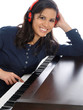 beautiful pianist