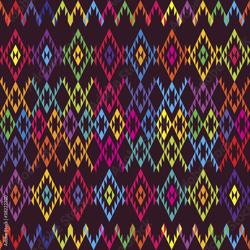 Vector: Ethnic colored carpet Ethnic colored carpet