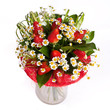 bunch of flowers in vase bunch of flowers in vase