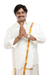 Traditional Indian young man