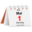 Kalender- 01.05.2012 - Tag der Arbeit