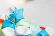 Happy paper stars