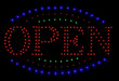 Neon sign open