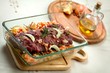Raw beef