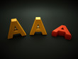business background - losing AAA notation