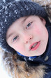 Snowflakes on eyelashes