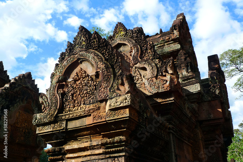 Фото: Banteay Srei temple at Angkor, near Siem Reap, Cambodia.