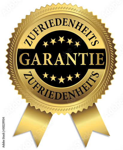 Vektor: Zufriedenheitsgarantie Zufriedenheitsgarantie