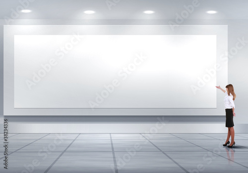 Photo: Blank billboard Blank billboard