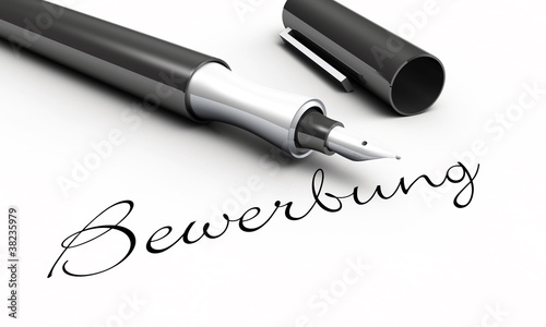 Illustration: Bewerbung - Stift Konzept Bewerbung - Stift Konzept