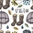 Rain pattern Rain pattern