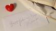 Happy Valentine's day - Envelope with love message