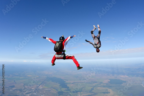 Photo: Skydiving photo Skydiving photo