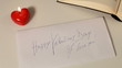 Happy Valentine's day - Envelope with love message