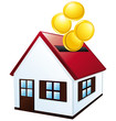 House piggy bank House piggy bank