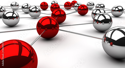 Illustration: Netzwerk Routing Netzwerk Routing