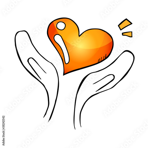 Vector: Share your grateful heart Share your grateful heart