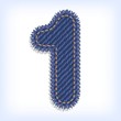 Digit of jeans alphabet Digit of jeans alphabet